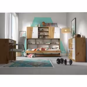 Obrazek Łóżko Nero 14 – Szary Połysk