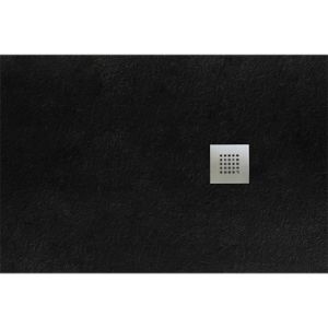 Obrazek Brodzik prostokątny Opal 160/90/2.6 czarny