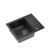 Obrazek Zlew Peter 116 Steingran czarny 62x50x20 i syfon