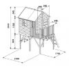 Obrazek Domek dla dzieci Jerzyk ze ślizgiem175x226x250.5 cm