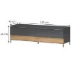Obrazek Szafka RTV Onyx TV150-2F/ON anthracite/pacific walnut