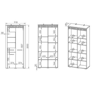 Obrazek Witryna Artis 04 Dąb Artisan 