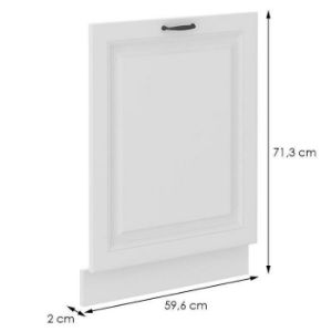 Obrazek Front kuchenny STILO biały mat/biały front zm 713x596