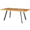 Obrazek Stół Ontario 180x100x77 dąb/czarny