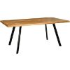 Obrazek Stół Ontario 180x100x77 dąb/czarny