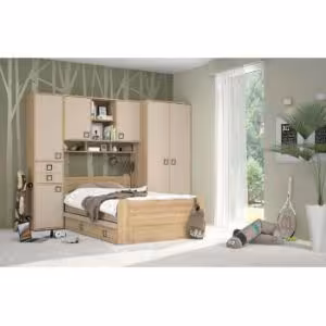 Obrazek Łóżko Kiki KR120--BK/KI beech 