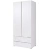 Obrazek Szafa Cosmo 2 drzwi C02 biały 92 cm