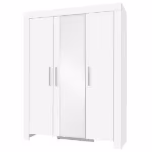 Obrazek Szafa Cezar 1 Biały/Lustro