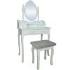 Obrazek Toaletka Classic + taboret biały