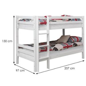 Obrazek Łóżko bukowe Maxy 200x90 white