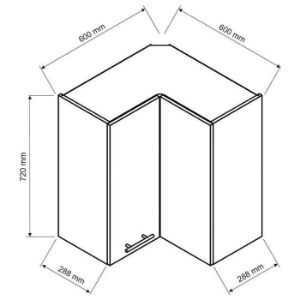 Obrazek Szafka kuchenna Max Wrn Pl czarny