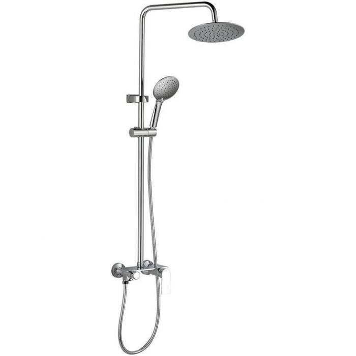 Echo system natryskowo-wannowy z deszczownicą z baterią mechaniczną