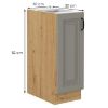 Obrazek Szafka kuchenna Stilo claygrey/artisan 30d cargo bb