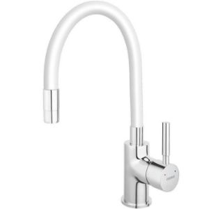 Obrazek Bateria zlewozmywakowa elastyczna szara Zumba 