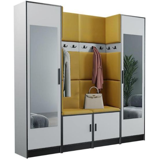 Obrazek Garderoba Roj 18 biała + Kronos 01 miodowa