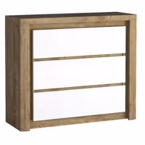 Obrazek Komoda Livinio L6 Ribbeck/biały połysk