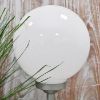 Obrazek Lampa solarna 4LED BY-131581 Kula biała 30
