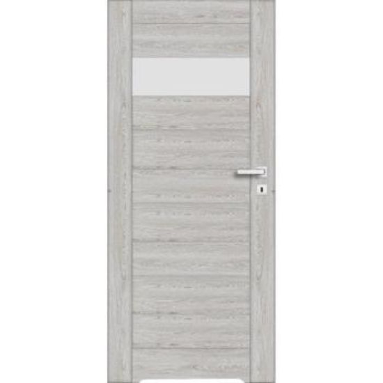 Obrazek Drzwi wewnętrzne S Pare 2 70L dąb szary WC + podcięcie