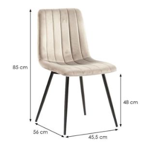 Obrazek Krzesło Nico Grey 