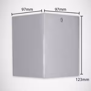 Obrazek Kinkiet Hary D GU10 silver 03715 K1