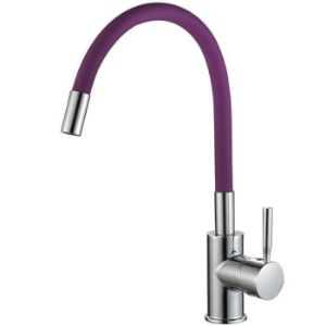 Obrazek Samba bateria zlewozmywakowa elastyczna fioletowa