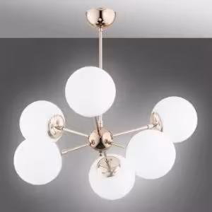 Obrazek Lampa Sandy Gold White op. ośw. 6 PŁ 63097