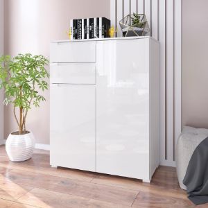 Obrazek Komoda Hill 07 2D2S biały połysk