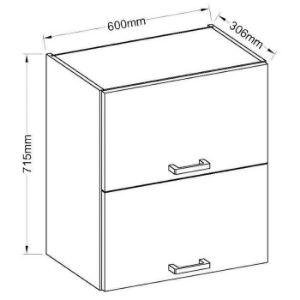 Obrazek Szafka kuchenna Karmen 60GU-72