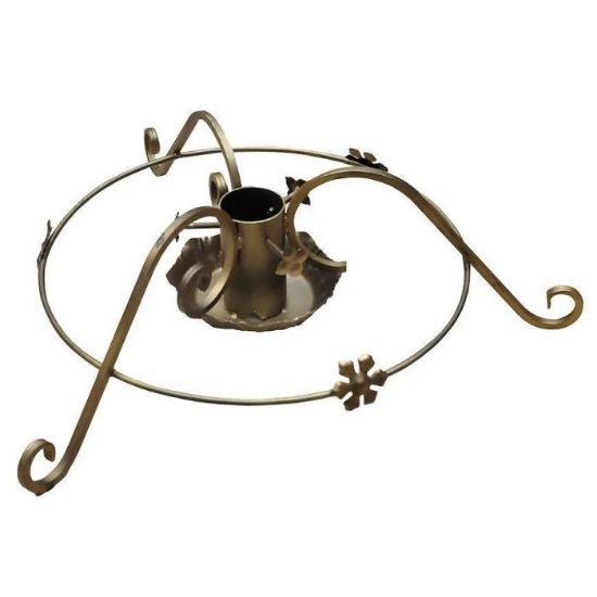 Obrazek Stojak pod choinkę złoty