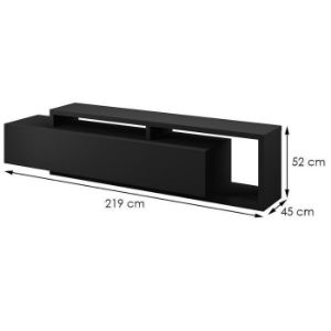Obrazek Szafka RTV Bota 40 czarny supermat