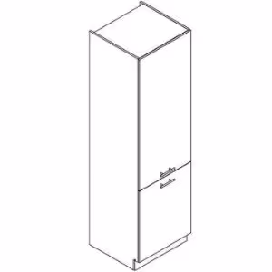 Obrazek  Szafka Kuchenna Bono D60lo 2133 Pl 2fr Biała Alaska/Bia 