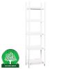Obrazek Regał eko wysoki 180 sosna bejca biała