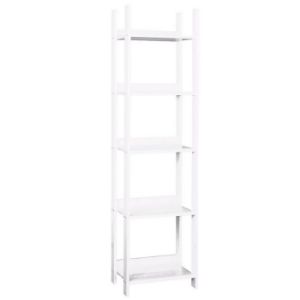 Obrazek Regał eko wysoki 180 sosna bejca biała