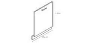 Obrazek Front zmywarki Denis 60pz dąb london 