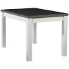 Obrazek Zestaw stół i krzesła Raisa 1+4 st30 120x80l +W123 biały/grafit	