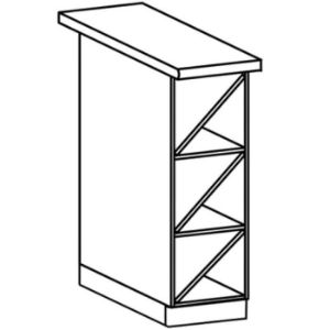 Obrazek Szafka kuchenna Prowansja D20W sosna andersen