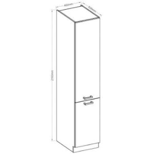 Obrazek Szafka kuchenna Bordeaux 40DK-210 2F