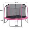 Obrazek Trampolina Comfort z drabinką 305cm różowa 