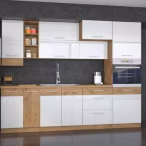 Obrazek Kuchnia Vigo biała HG 260 z blatem