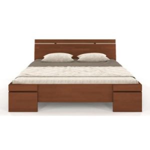 Obrazek Łóżko sosnowe Skandica Sparta maxi 140X200 orzech 