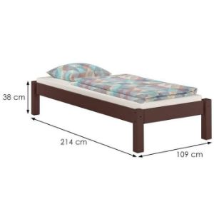 Obrazek Łóżko Dora 100x200 sosna bejca orzech 