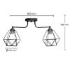 Obrazek Lampa 2-Gerda beton LW2