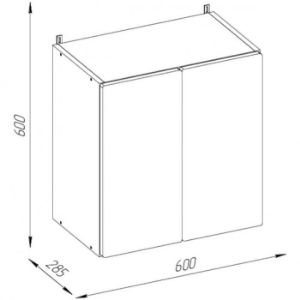 Obrazek Szafka kuchenna Magnolia G60 2D