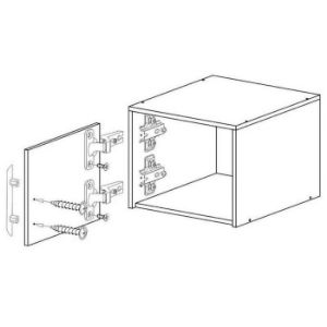 Obrazek Nadstawka Szafy Smart Srn5 1d Grafit
