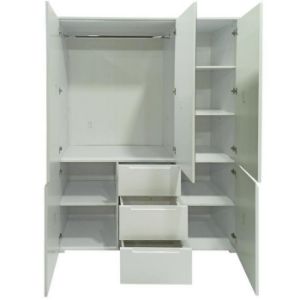 Obrazek Szafa Hill H 5D3S biały połysk 