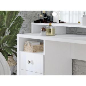 Obrazek Toaletka z oświetleniem 3s Diva 49 biały laminat