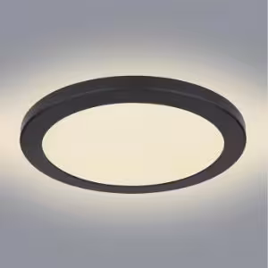 Obrazek Plafon 12379-24B LED 24W D30 czarny PL1