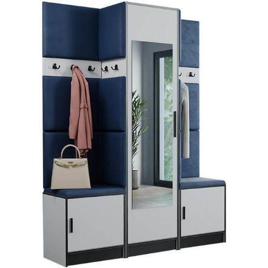 Obrazek Garderoba Roj 16 biała + Kronos 09 niebieska