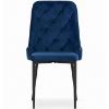 Obrazek Zestaw 4 krzeseł Capri granat