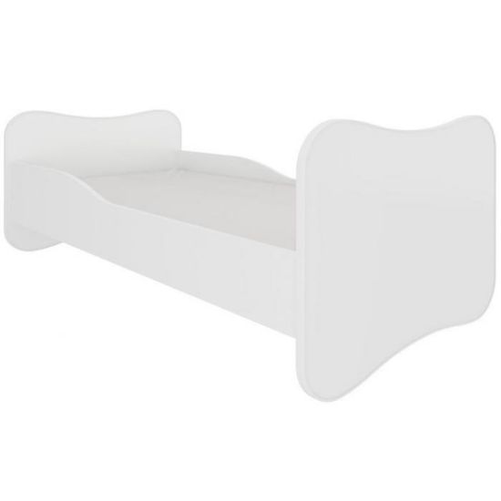 Obrazek Łóżko Dziecięce Gonzalo Biały 140 + materac i stelaż